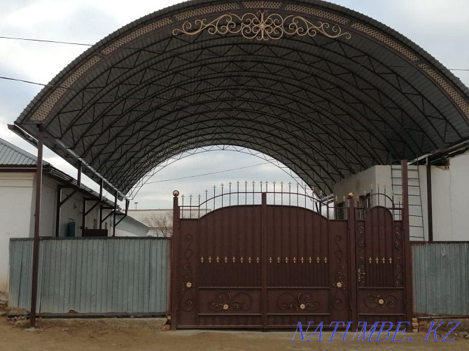 Навес,ворота,двери,ограждение,решетки,перилы, и.тд сделаем г.Кызылорда Кызылорда - изображение 8