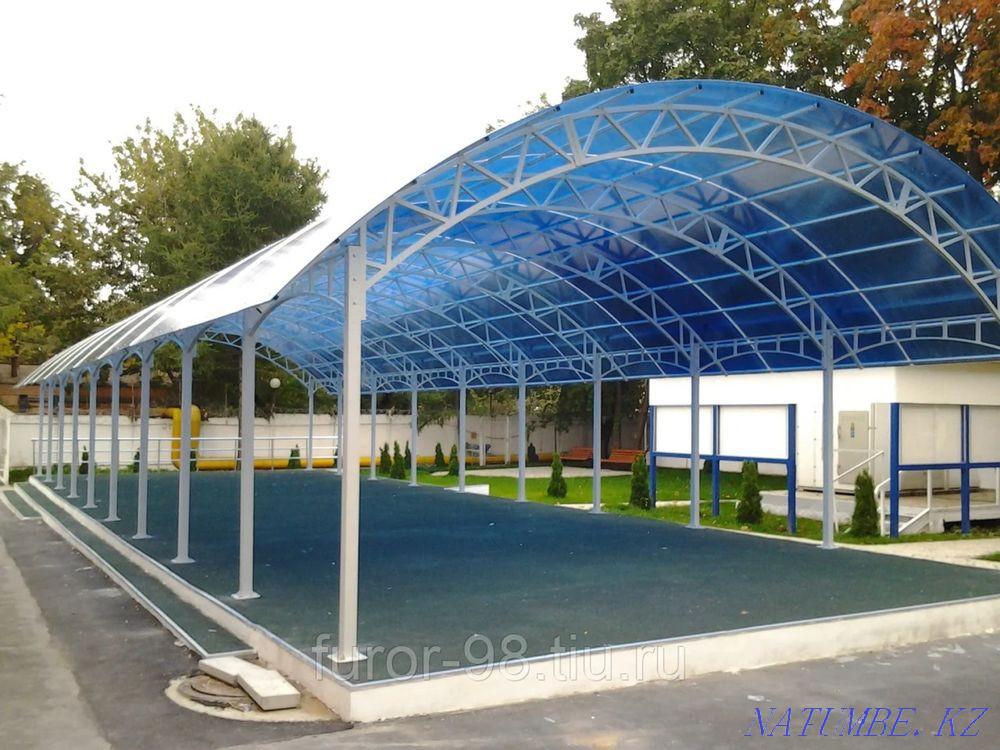 Ворота и навесы, козырки, решетки любой сложности Атырау - изображение 3