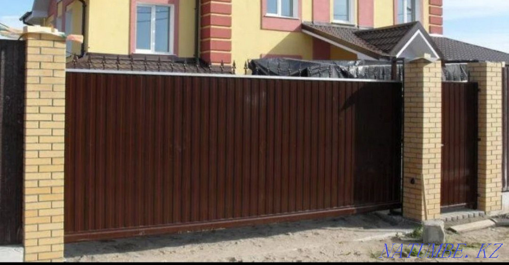 Навес. Ворота. Новес. Перила. Калитка. Тапчан. Забор. Решетка Каскелен - изображение 8