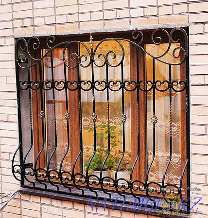 Lattices on windows, protection against falling out of children, railings, awnings, barbecue grills Oral - photo 4