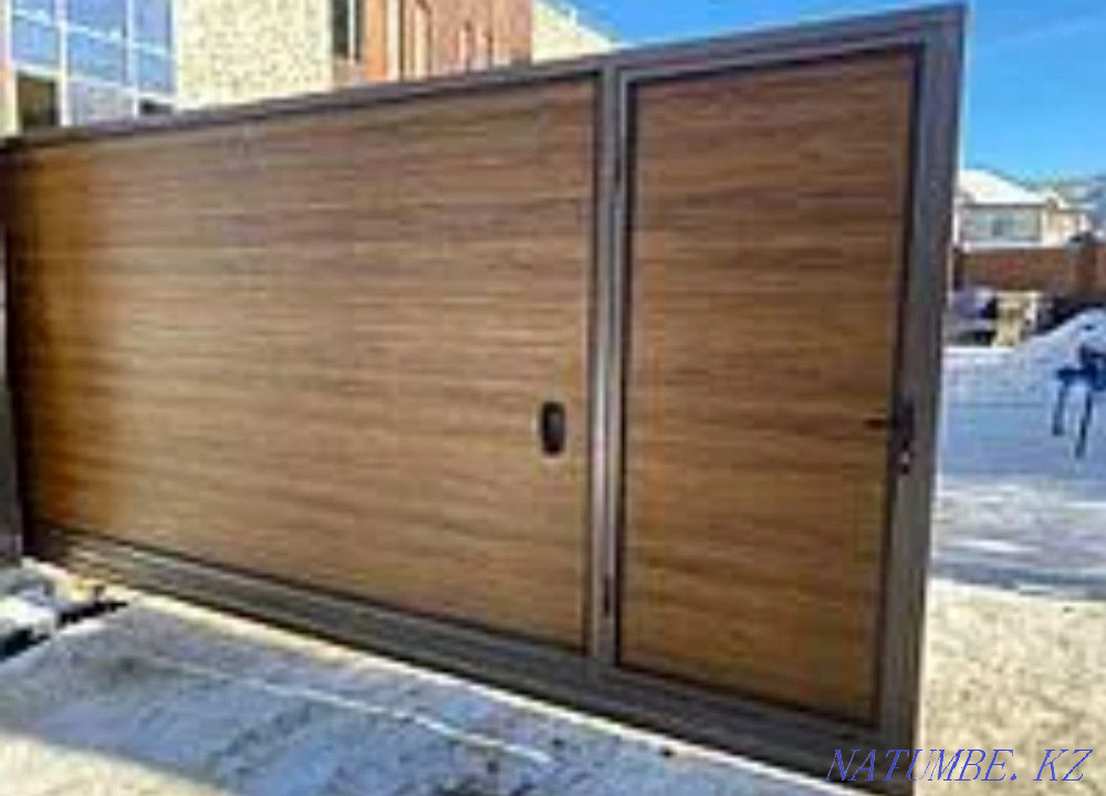 Ворота. Навес. Новес. Перила. Варота. Дарбаза. Тапчан. Перила. Рещетка Алматы - изображение 1