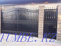Fence. Gates. Gate. Covered yard. Karagandy - photo 4