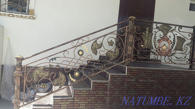 Gate, canopy, Gate, Shatyr, Grille, Railing, stairs to order!!! Almaty - photo 7
