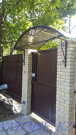 Canopy. Shatyr. Gates. Varota. Railing. Stairs. Lattice to order Almaty Almaty - photo 2