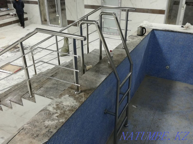 6000tg.. Stainless steel railings, handrails, fences, awnings.. Almaty - photo 4
