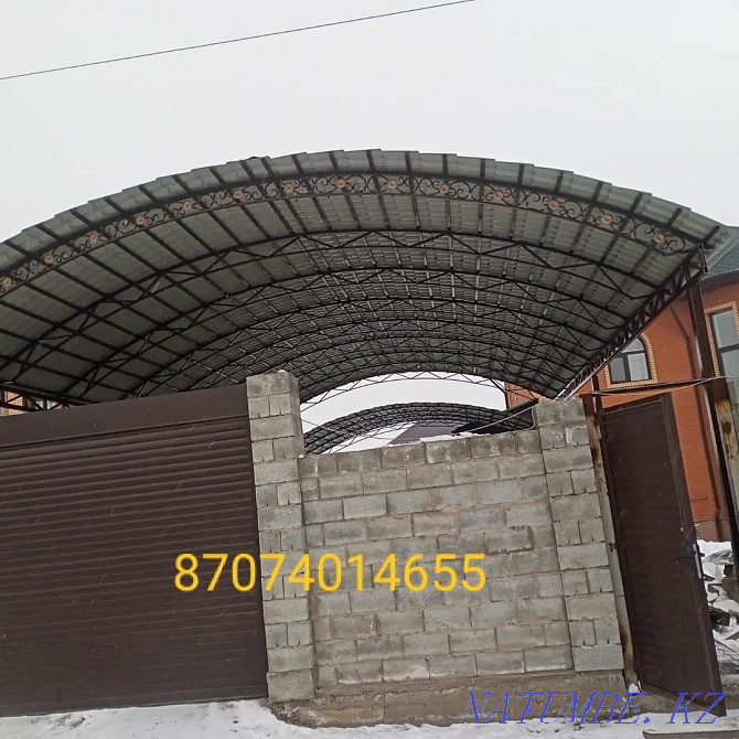Welder accept orders Canopy, gazebos, gates, gratings, railings!! !! Almaty - photo 1