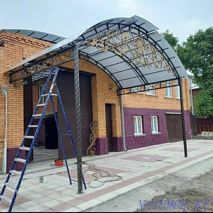 Ворота на заказ Алматы. Калитка Навес. Калитка на заказ! Алматы - изображение 6