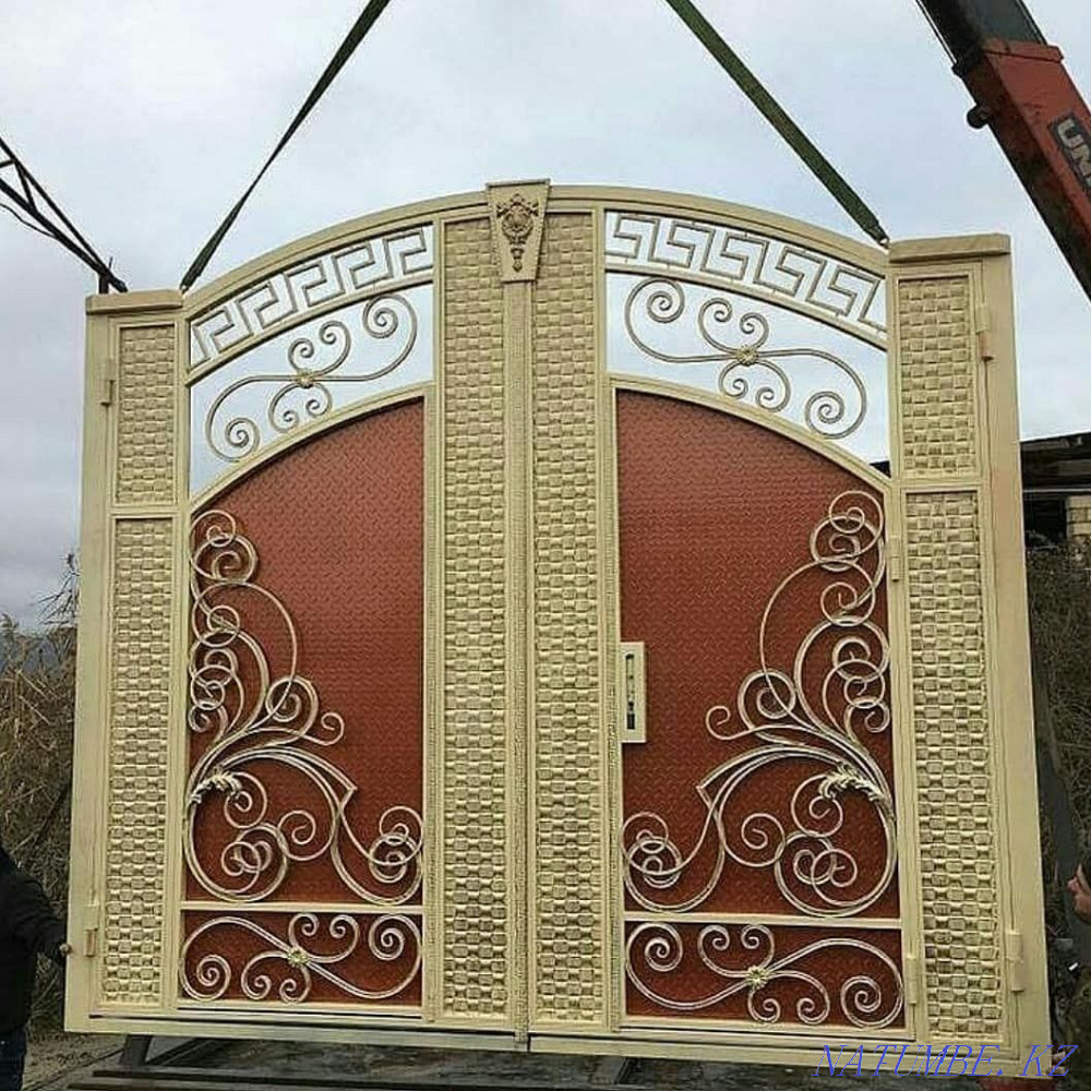 Ворота на заказ Алматы. Калитка Навес. Калитка на заказ! Алматы - изображение 2