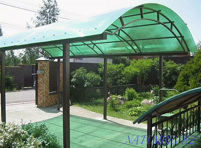 Gates. Canopy. Varota. Gate. Railing. Stairs. Tapchan Almaty - photo 5