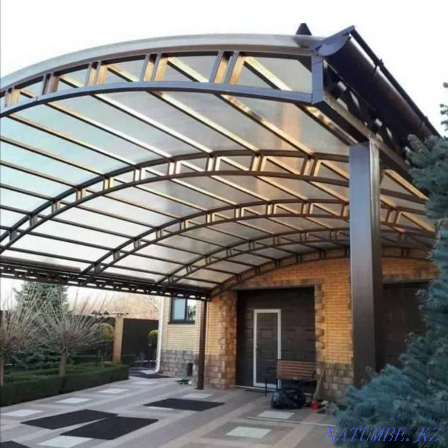 Кованые ворота ,Калитки, Заборы, Навесы Замер+Доставка+Установка Актобе - изображение 5