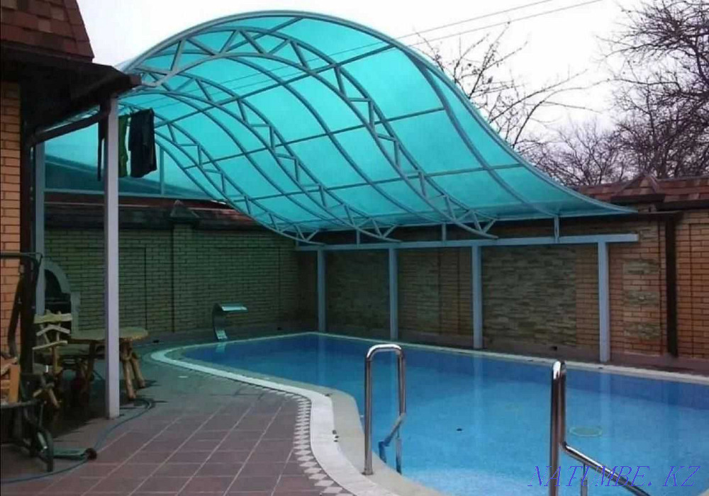 Кованые ворота ,Калитки, Заборы, Навесы Замер+Доставка+Установка Актобе - изображение 6