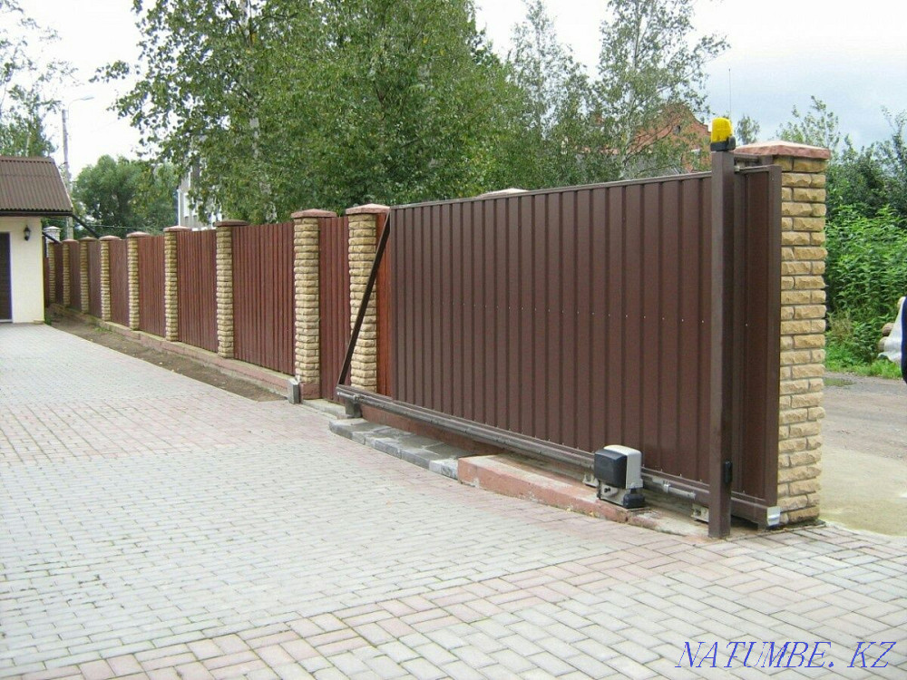 Откатные ворота Алматы - изображение 1