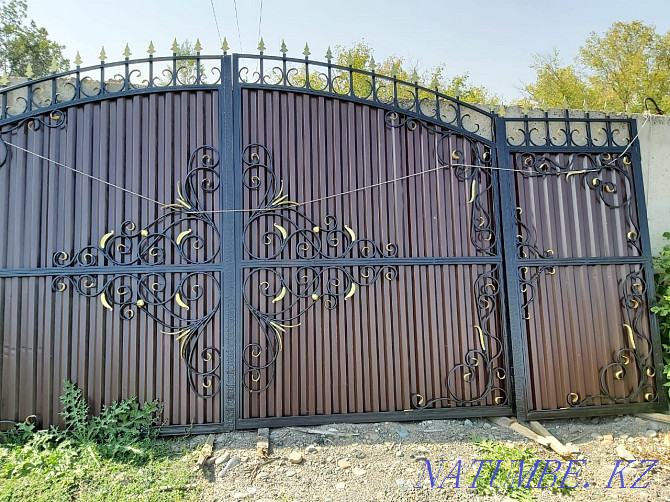 gate manufacturing fence Ust-Kamenogorsk - photo 6