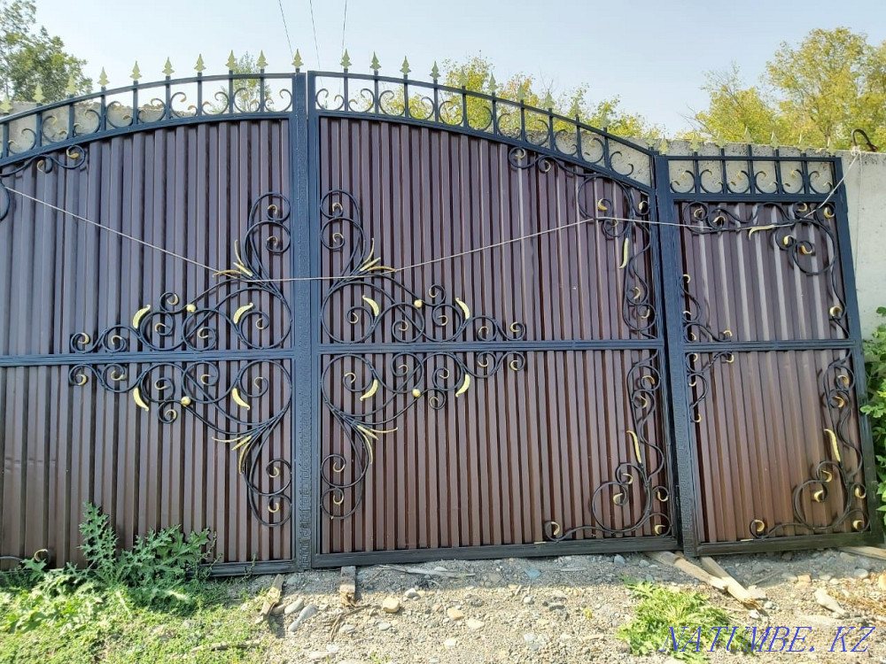 gate manufacturing fence Ust-Kamenogorsk - photo 6