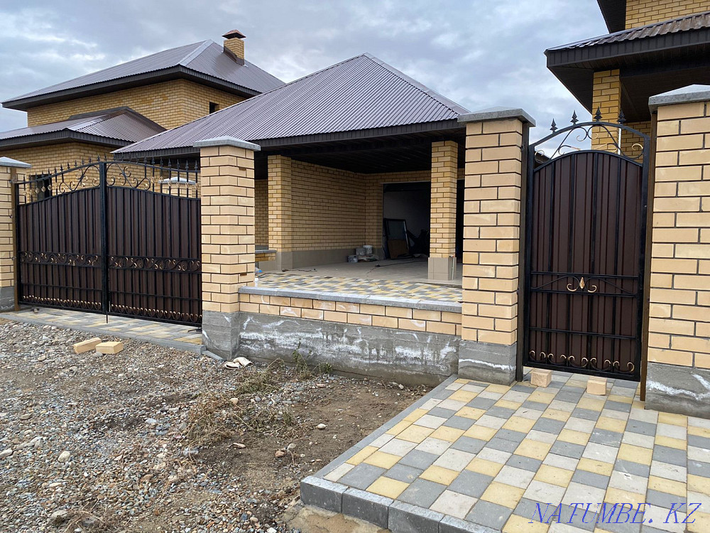 gate manufacturing fence Ust-Kamenogorsk - photo 1