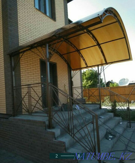 Металлоконструкции.Заборы,Навесы,Беседки,ЛОФТ,Сварщик. Караганда - изображение 5