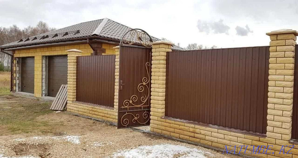 Тапсырыс бойынша шатыр, қақпа, дәнекерлеу, дарбаза, соғу, беседка, рельс  Ақтөбе  - изображение 6