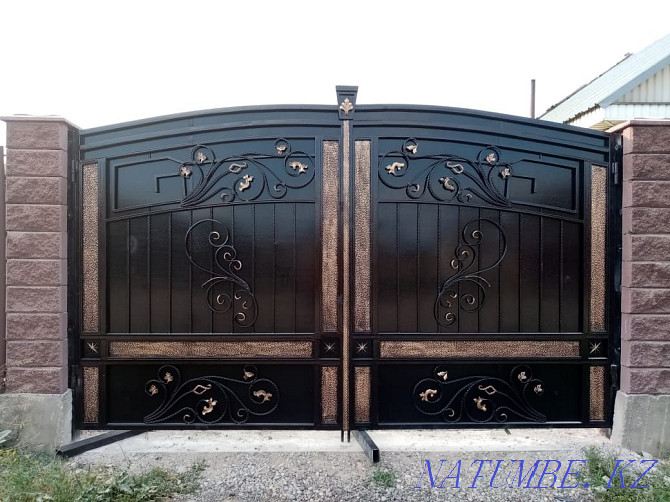 Production of any metal products: Gates, doors, awnings, etc. Almaty - photo 7