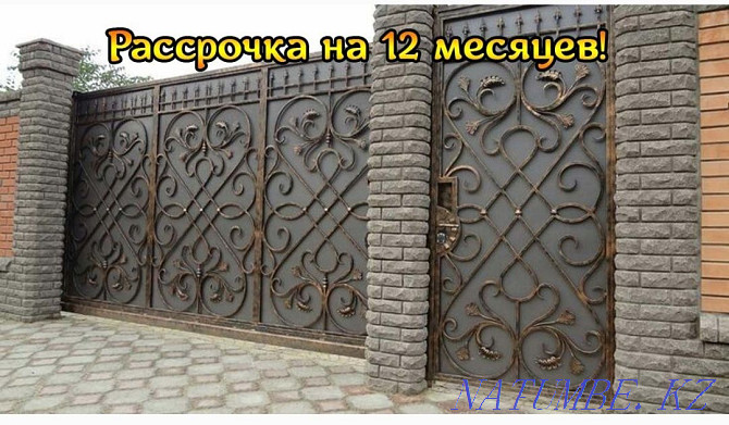 Ворота Навесы в рассрочку Алматы - изображение 3