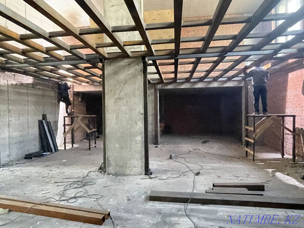Сварочные работы, мизонин, антресольный этаж, второй этаж! Атырау - изображение 1