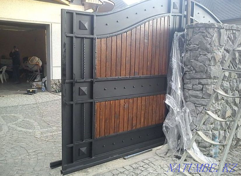 High Quality Gate Elitaliq And Simple Darbaza Wicket Door Canopy Astana - photo 3