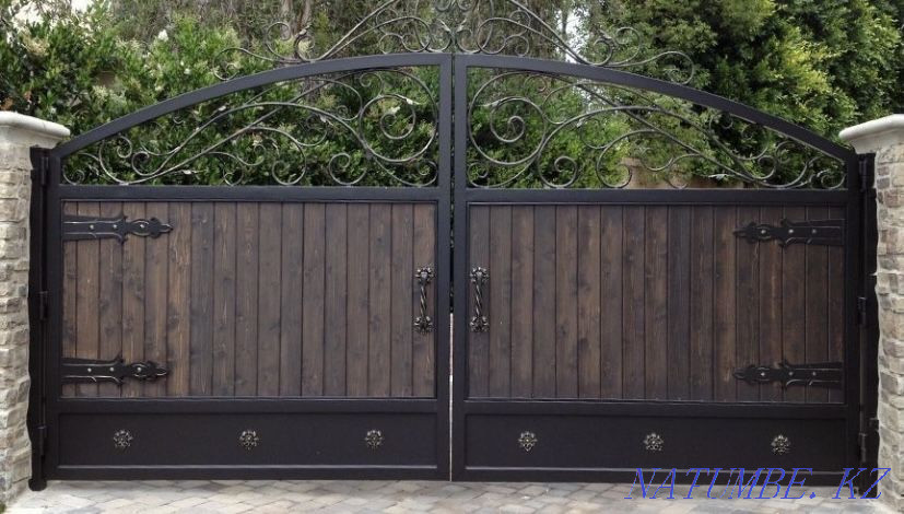 High Quality Gate Elitaliq And Simple Darbaza Wicket Door Canopy Astana - photo 4