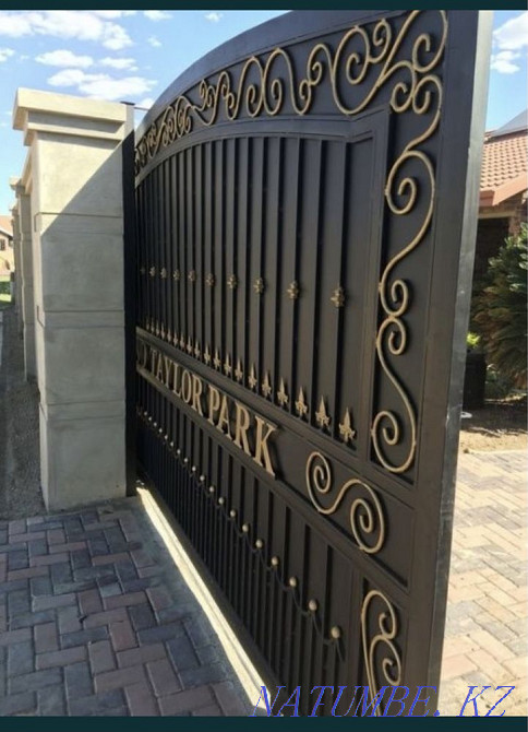 High Quality Gate Elitaliq And Simple Darbaza Wicket Door Canopy Astana - photo 2