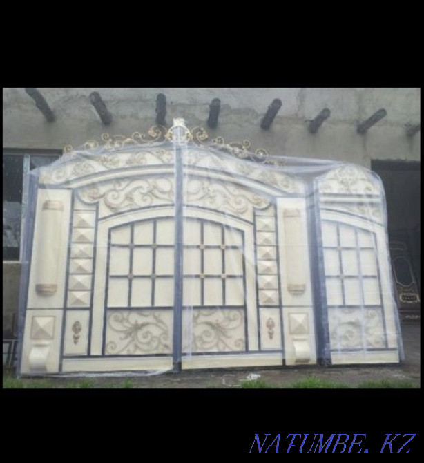High Quality Gate Elitaliq And Simple Darbaza Wicket Door Canopy Astana - photo 7