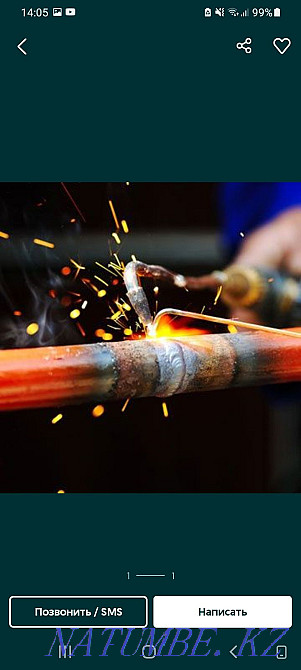 Autogen welding Electric welding of any complexity plumbing please contact Алмалы - photo 3