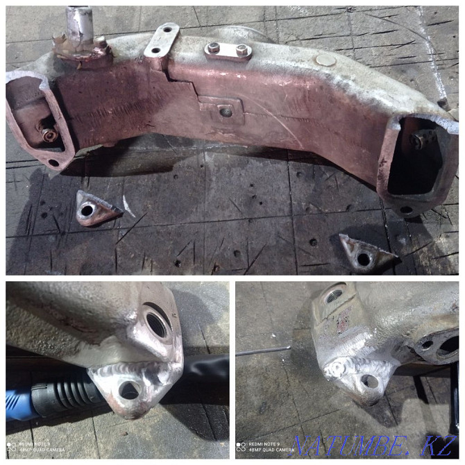 Argon welding, Semi-automatic, small-term auto muffler Kostanay - photo 5