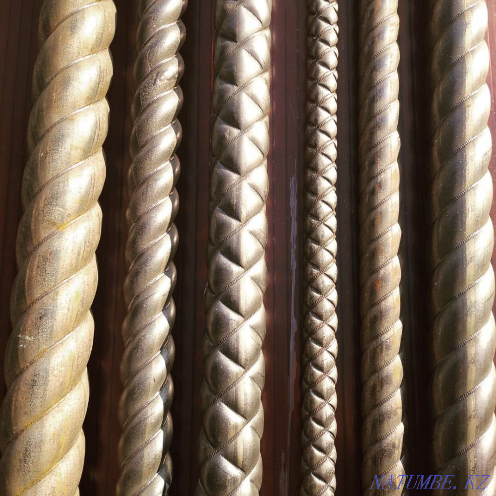 Twisted pipe. Rolled twisted pipe  - photo 1