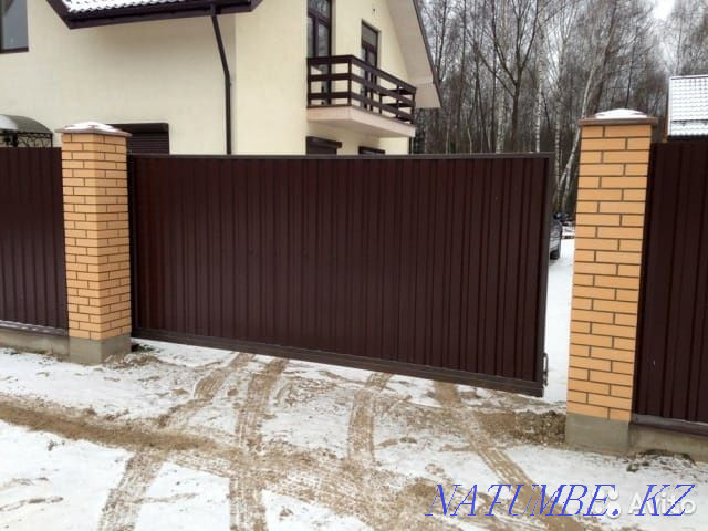 Metal gates to order Ust-Kamenogorsk - photo 7