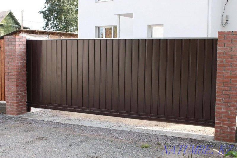 Metal gates to order Ust-Kamenogorsk - photo 5