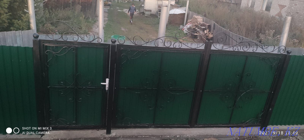 Metal gates to order Ust-Kamenogorsk - photo 2