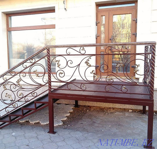 Stair railing gate door Pavlodar - photo 7
