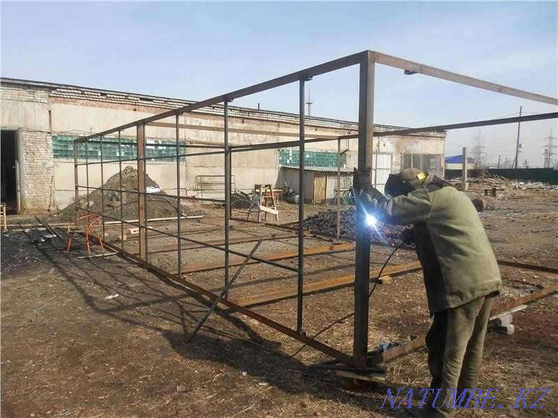 WELDER, electric welding, metal cutting, repair of gates, gates, pipes Qaskeleng - photo 4