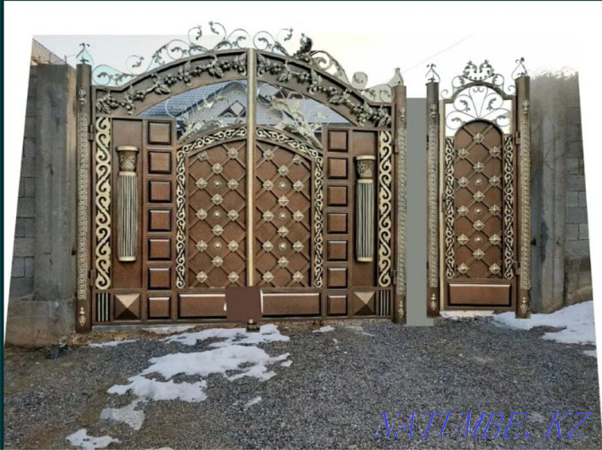 GATE Production - KASPI Installment - Welding Works. Canopy Arch. Shymkent - photo 3