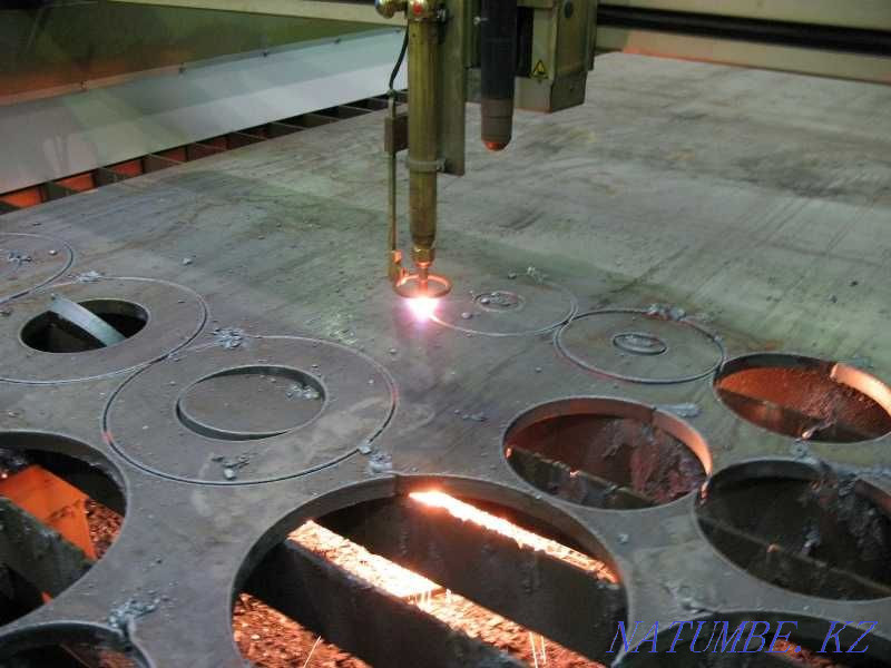 Услуги плазменной резки, сварщика, изготовление закладных деталей Астана - изображение 1