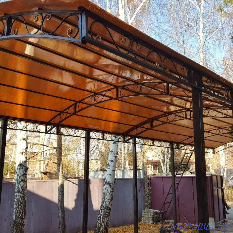 Металлический ворота заборы лестницы перила двери решотки Павлодар - изображение 3