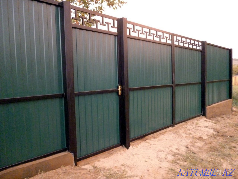 Металлический ворота заборы лестницы перила двери решотки Павлодар - изображение 5