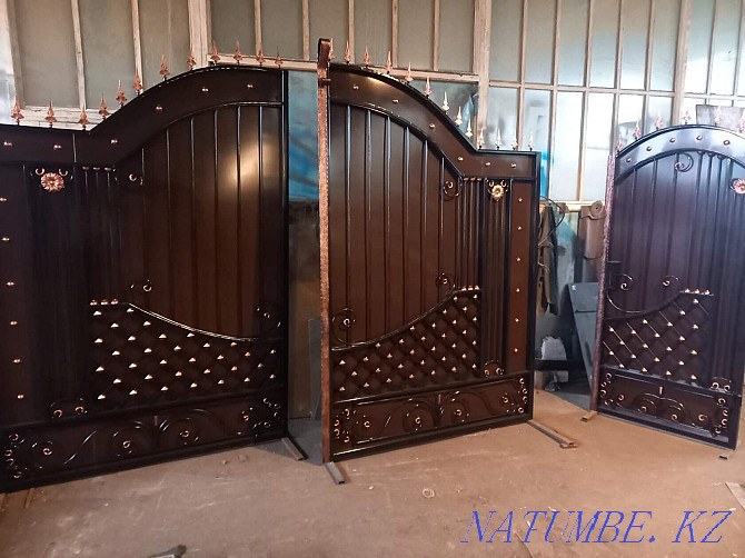 Gate fences lattice metal Pavlodar - photo 6