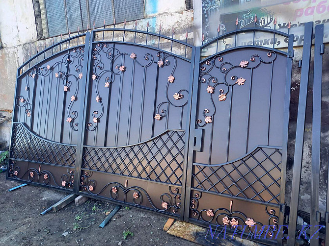 Gate fences lattice metal Pavlodar - photo 5