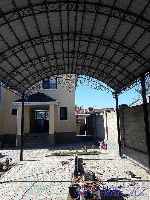 I make awnings lattice fence gate Балуана Шолака - photo 1