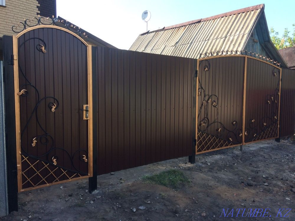 Ворота, Заборы на заказ! Петропавловск - изображение 2