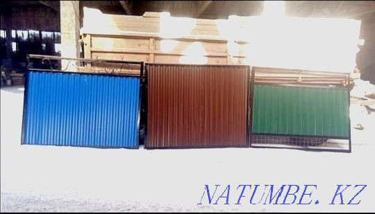 Ворота, забор, оградки, вальер, металлоизделия, сварочные работы. Темиртау - изображение 6