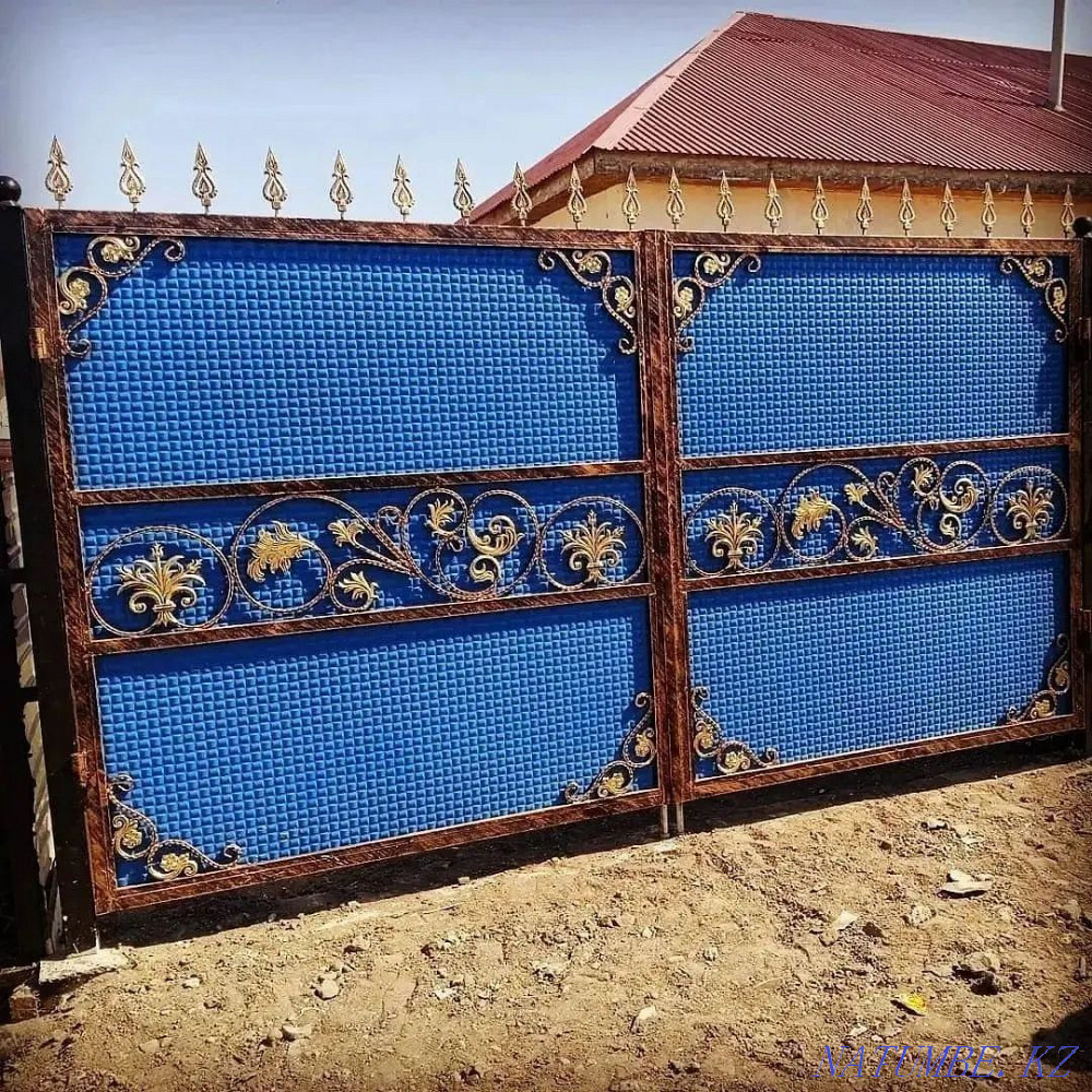 Gates. Varota of Almaty. ?a?pa. Gate. Gate on installment Almaty  - photo 3