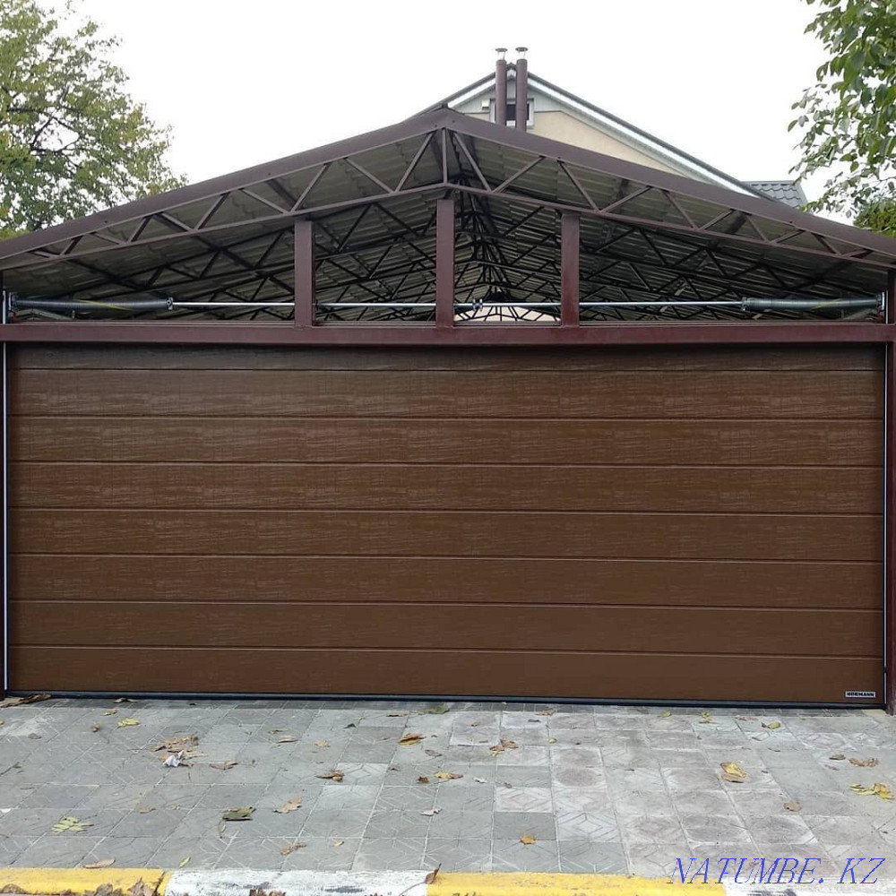 Gates. Canopy. Gate. Varota. Installment gate. Stairs. Отеген батыра - photo 8