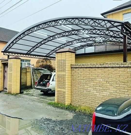 Canopy manufacturing. Letnik flight cafes. Visor Astana - photo 1