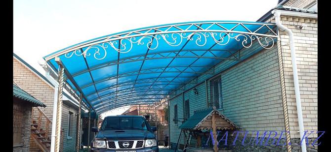 Metal structures fences, awnings Kokshetau - photo 4