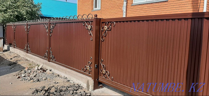 Metal structures fences, awnings Kokshetau - photo 8